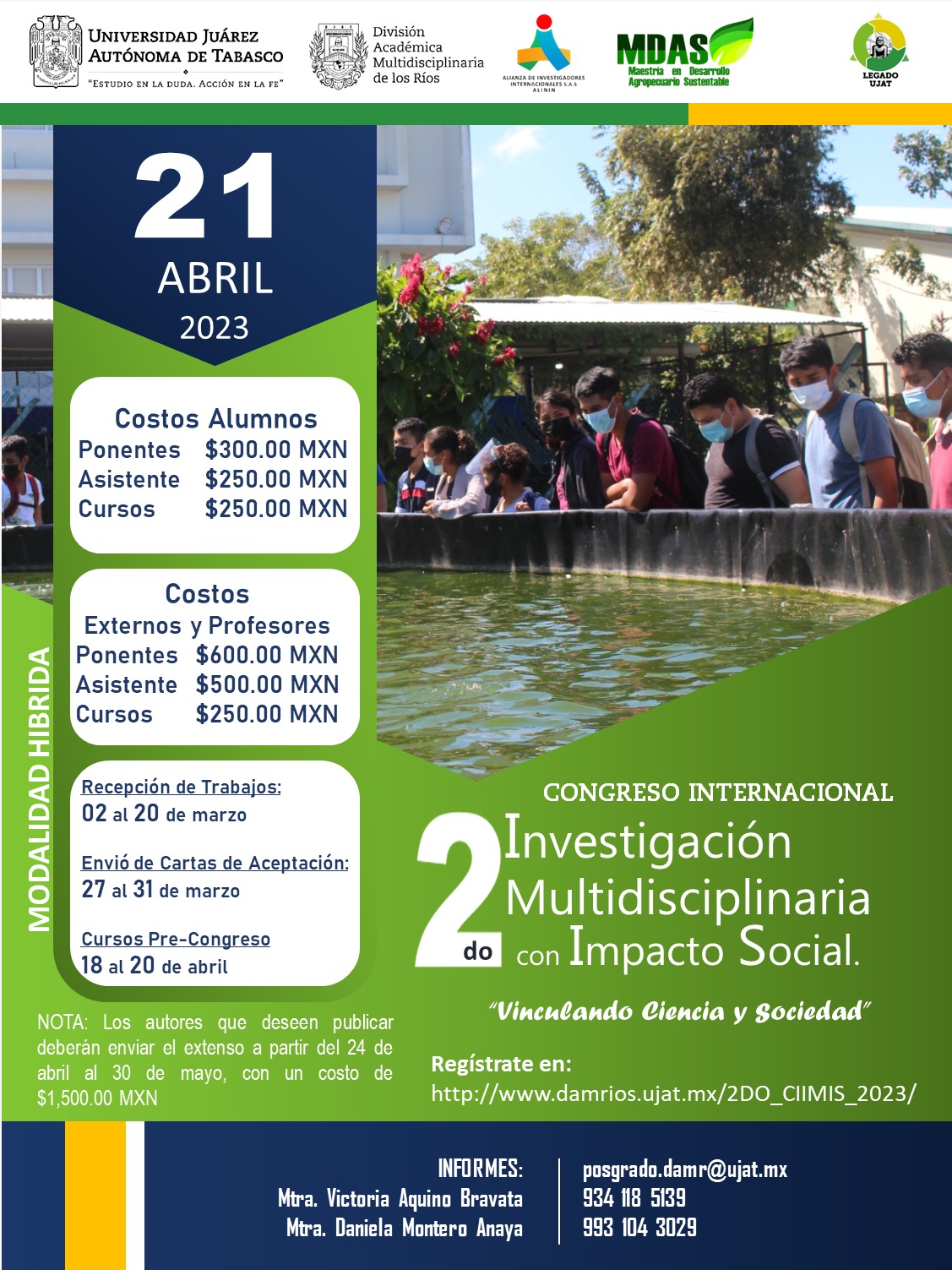 2do. Congreso Internacional de Investigación Multidisciplinaria con Impacto Social