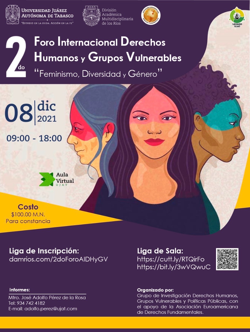 2do. Foro Académico Internacional de Derechos Humanos y Grupos Vulneables