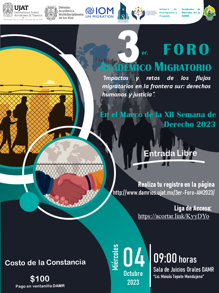 3er Foro Académico Migratorio
